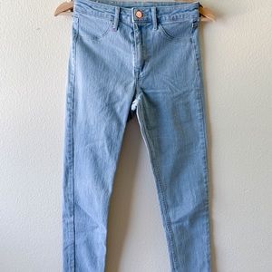 H&M 25 Skinny Jeans Light Blue